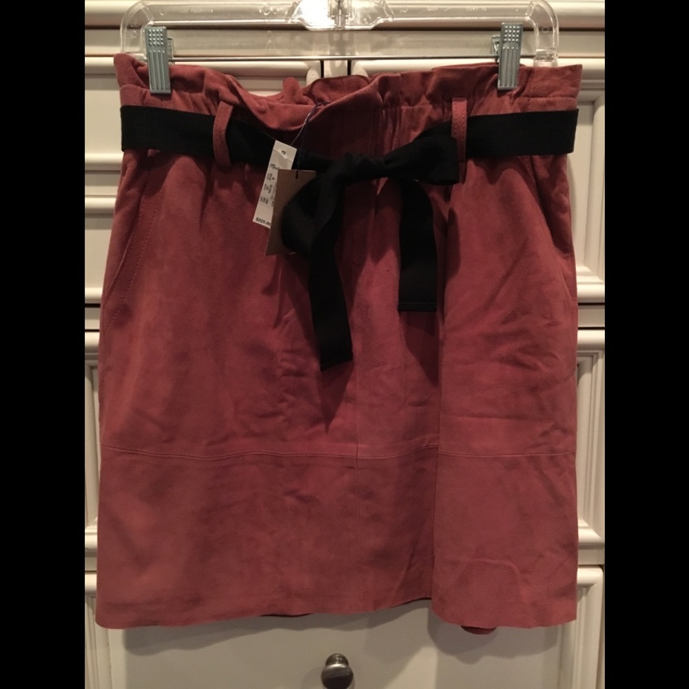 Madewell Real Suede Skirt